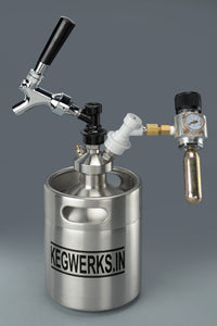 KEG 2 BEER GROWLER - KEGWERKS.IN