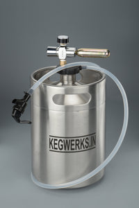KEG 4 VACUUM INSULATED BEER GROWLER - KEGWERKS.IN