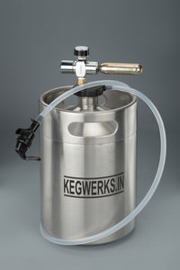 KEG 4 VACUUM INSULATED BEER GROWLER - KEGWERKS.IN