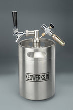 Load image into Gallery viewer, KEG 4 VACUUM INSULATED BEER GROWLER - KEGWERKS.IN