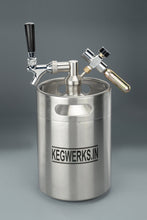 Load image into Gallery viewer, KEG 4 VACUUM INSULATED BEER GROWLER - KEGWERKS.IN