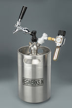 Load image into Gallery viewer, KEG 4 VACUUM INSULATED BEER GROWLER - KEGWERKS.IN