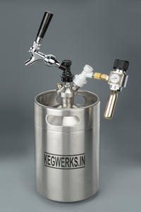 KEG 4 VACUUM INSULATED BEER GROWLER - KEGWERKS.IN