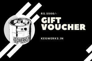 A KEGWERKS Gift Voucher - KEGWERKS.IN